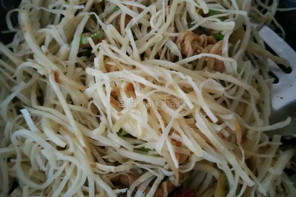 炒饼的做法图解7