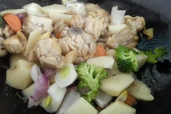 咖喱鸡肉饭的做法图解7