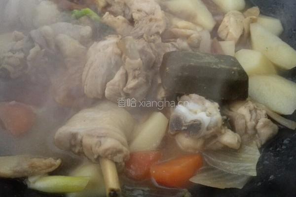 咖喱鸡肉饭的做法图解8