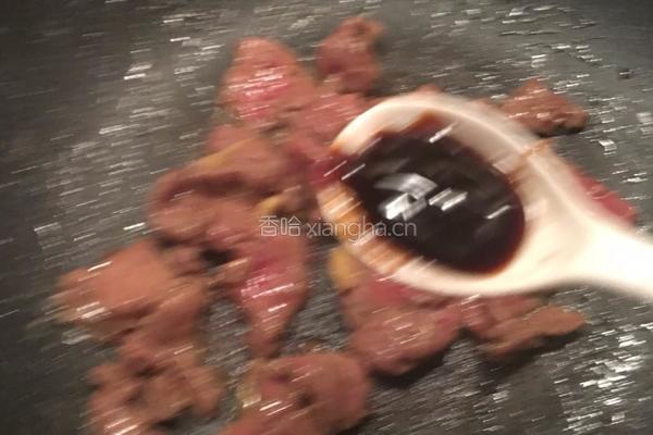 芥兰炒牛肉的做法图解7