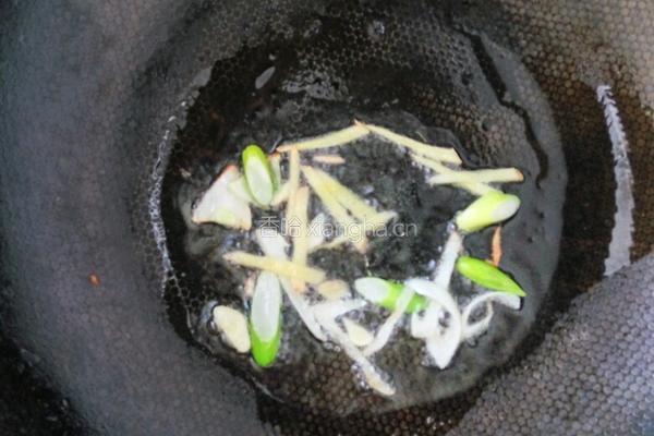 菜花炒肉的做法图解6