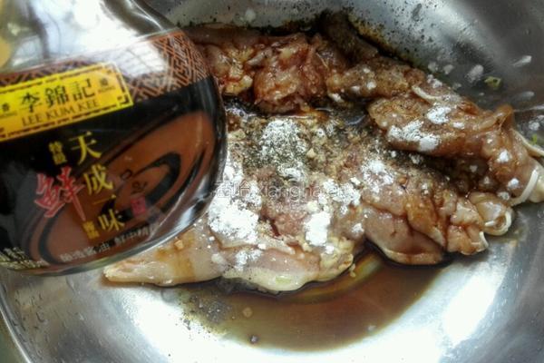 炸鸡排的做法图解3