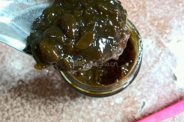 黄豆酱炒春菜的做法图解4
