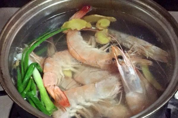 白灼虾的做法图解4