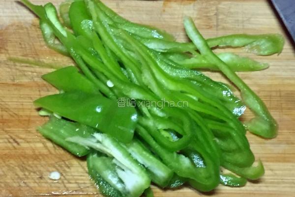 青椒豆干的做法图解2