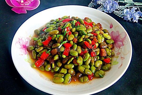 毛豆肉丁的做法图解12