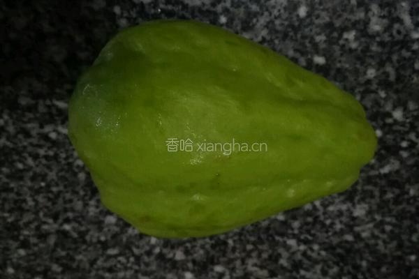 佛手瓜炒肉的做法图解2