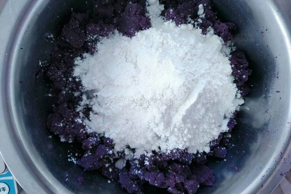 紫薯球的做法图解4
