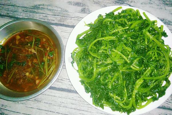 白灼西洋菜