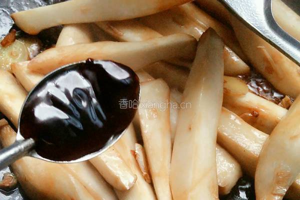 耗油鸡腿菇的做法图解9