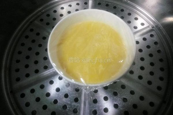 虾仁蒸蛋的做法图解7