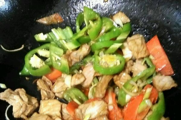 滑仔磨炒肉的做法图解5