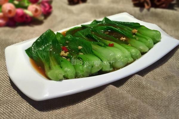 蚝油小白菜的做法图解11