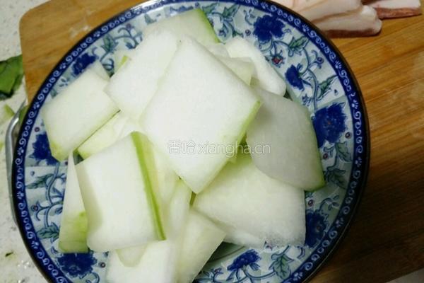 肉炒冬瓜的做法图解2