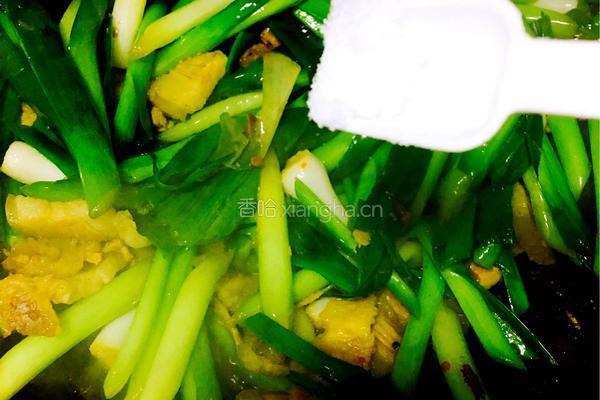香蒜辣炒回锅肉的做法图解11