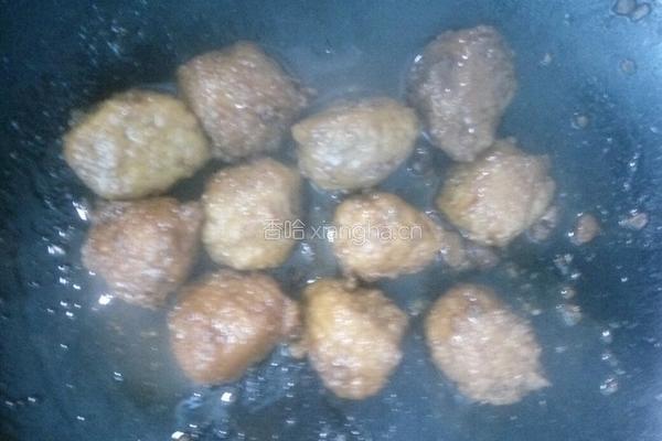 酱烧肉丸的做法图解5
