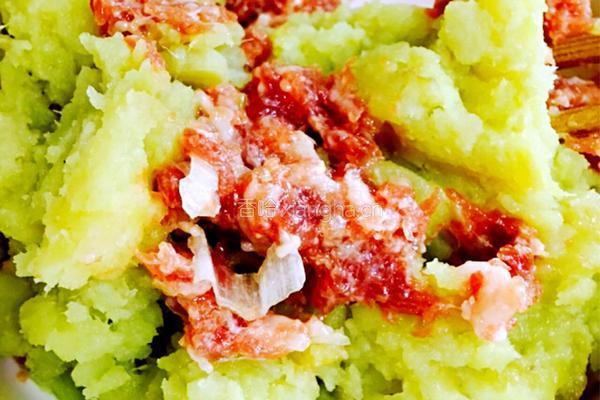烤鸡蛋黄肉丸子的做法图解10