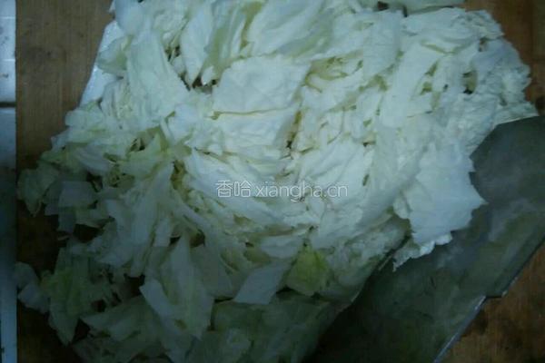 过年醒酒清口白菜的做法图解1