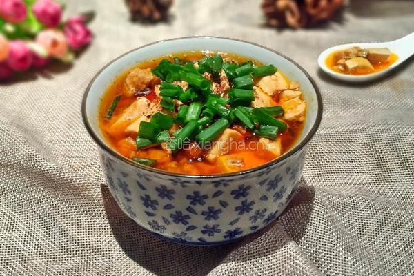 麻婆豆腐的做法图解13