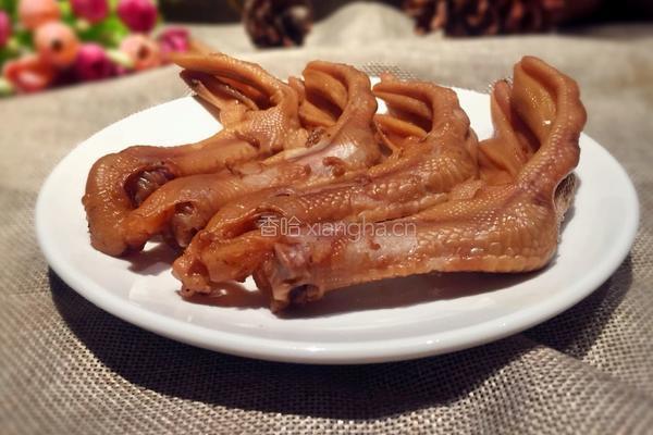 卤鸭掌的做法图解8