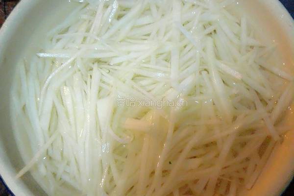 凉拌土豆丝的做法图解4