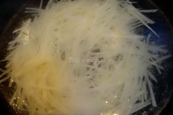 凉拌土豆丝的做法图解5