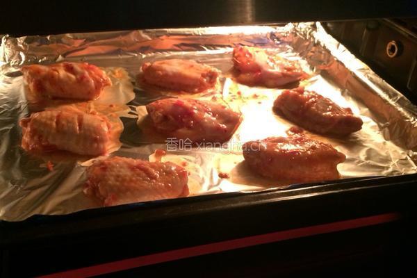 蒜蓉辣椒酱烤鸡翅的做法图解10