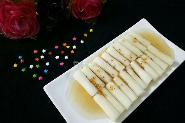蜜汁桂花山药的做法图解1