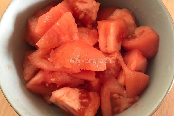 番茄菜花的做法图解5