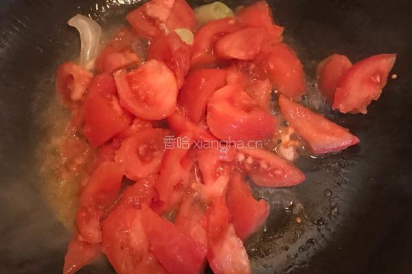 番茄菜花的做法图解9