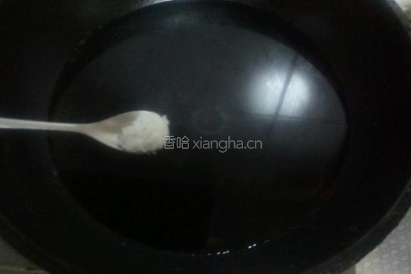 芥兰黄豆的做法图解5