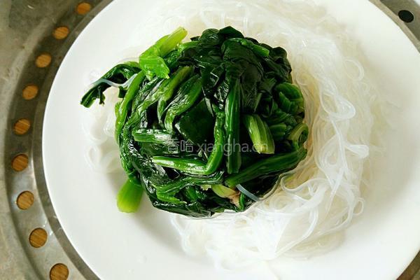 芥末菠菜的做法图解5