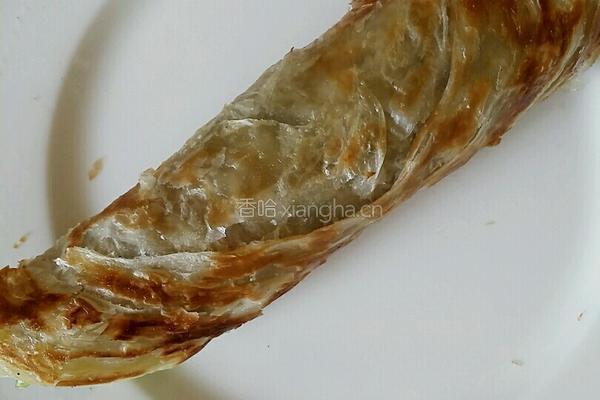 卷手抓饼的做法图解12