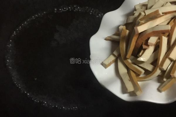 凉拌豆干的做法图解2