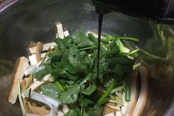 凉拌豆干的做法图解3