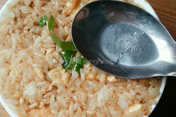 酱油蛋炒饭的做法图解10