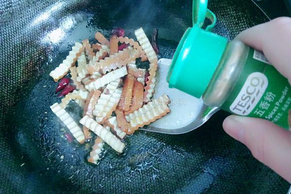 西芹炒香干的做法图解6