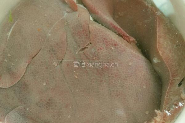 卤猪肝的做法图解2