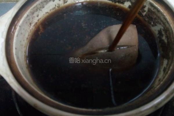卤水猪肝(卤水豆皮）的做法图解7