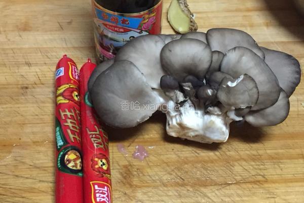 蚝油蘑菇汤的做法图解1