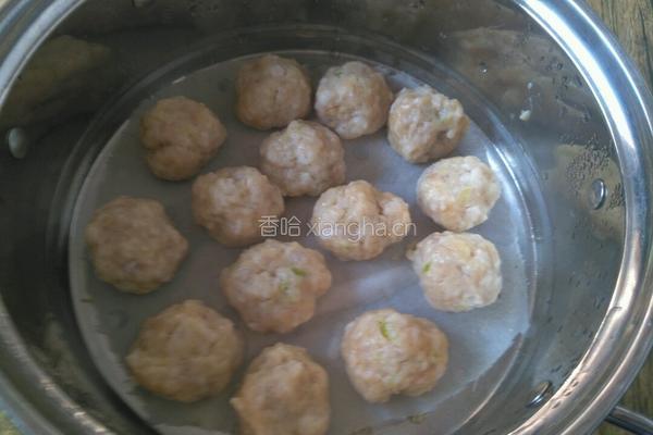  蒸鱼肉丸的做法图解9