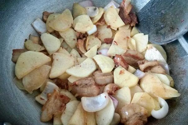 土豆肉片的做法图解10