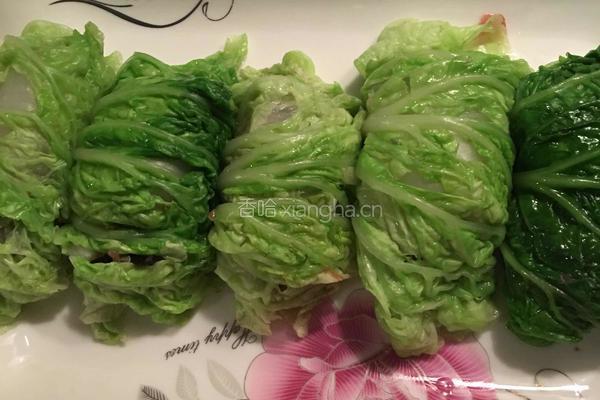 肉酿白菜卷的做法图解8