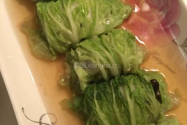 肉酿白菜卷的做法图解10