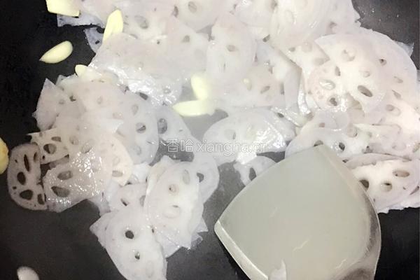 清炒藕片的做法图解3