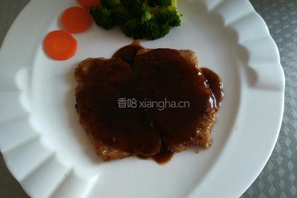自制黑胡椒猪排的做法图解18