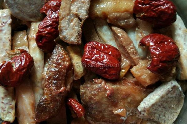 香芋扣肉的做法图解3