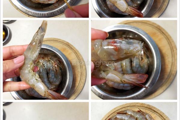 年夜饭之6内藏玄机的秘制健康大虾的做法图解1