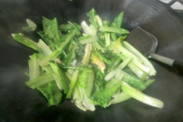 蚝油油麦菜的做法图解7