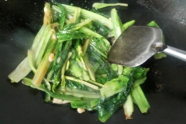蚝油油麦菜的做法图解8